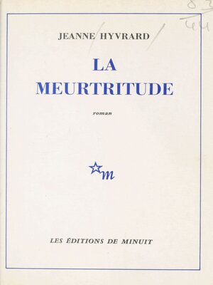 cover image of La meurtritude